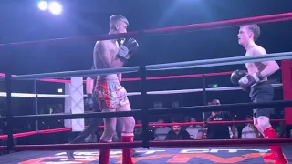 Action Packed K1 Fight Ends in Spinning Head Kick KO! W.A.R War And Redemption Amateur K1 Bout