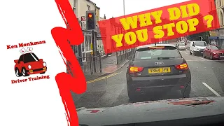 Why did you stop ? How not to deal with traffic lights