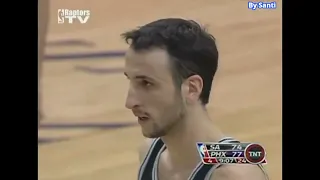 Manu Ginobili 32 pts vs Phoenix Suns (NBA 2006/2007)
