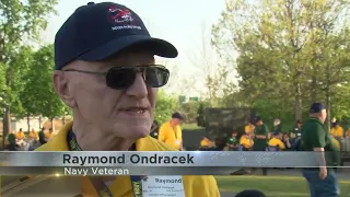 Never Forgotten Honor Flight visits Arlington National Cemetery