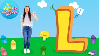 Letter L Song in Spanish - Letter Sounds by a Native Spanish Speaker | Spanish Alphabet Songs