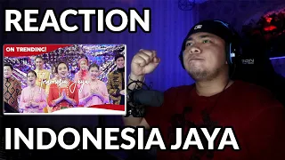 REACTION LYODRA, TIARA, ZIVA, NUCA, MAHALINI, SAM, NOVIA BACHMID, AGSEISA - INDONESIA JAYA