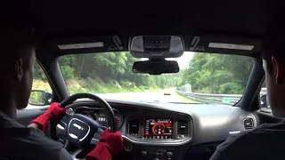 Dodge Charger Hellcat takes on Mercedes AMG GT & Porsches on Nurburgring!