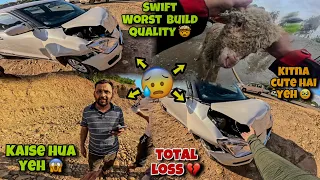 Total Loss Maruti Car 💔 1 Lakh Rupees Ka Damaged 🤯 Yeh Kitna Cute Hai 😍 Kawa  .h2r