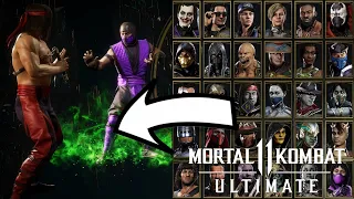 MK11 - Secret Character Select Menu !!!