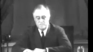 The Great Depression // Franklin Roosevelt Talk 04 // Free Stock Footage