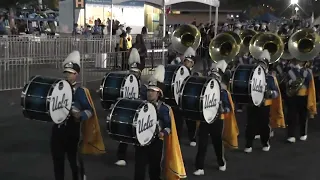 UCLA Marching Band at UCLA vs. University of Washington Football, Parade Block into Rose Bowl