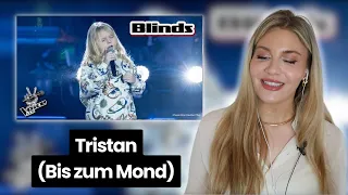 Gesangslehrerin reagiert - (Tristan) DIKKA und LEA - "Bis zum Mond" | Blinds | The Voice Kids 2024