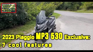 2023 Piaggio MP3 Exclusive 530: 7 cool features