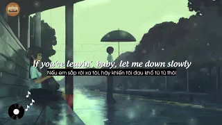 Let Me Down Slowly (Acoustic) - Alec Benjamin x Vũ Cát Tường (Lyrics + Vietsub) ♫ Nhẹ Nhàng Chill