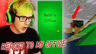 BALDI SENT US TO HIS OFFICE?! | Baldis Basics In Education And Learning (Alternate Ending Secret)