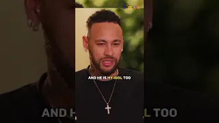 Neymar reveals his idol 😯