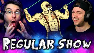 REGULAR SHOW Season 2 Episode 19 & 20 REACTION! | Grave Sights & Really Real Wrestling