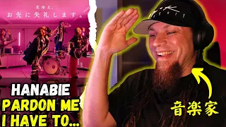 HANABIE "PARDON ME, I HAVE TO GO NOW"  // Audio Engineer & Musician Reacts