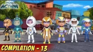 VIR: The Robot Boy Cartoon In Hindi | Compilation 13 | Hindi Cartoons for Kids | Wow Kidz Action