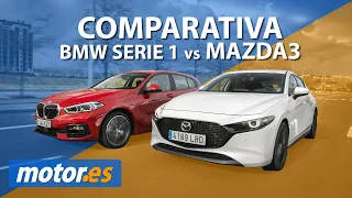 Mazda 3 vs BMW Serie 1 | Comparativa / Prueba / Review | ¿cuál es mejor?
