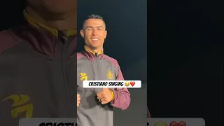 Cristiano got some good voice 😂❤️