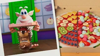 Booba 🍉🍍 Essen Puzzle: Obstpizza🍕 Lustige Cartoons für Kinder - Booba ToonsTV