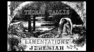 Thomas Tallis | Lamentations - part 1 | Vox Boys' Choir Consort