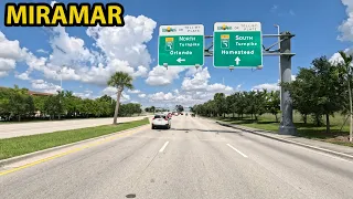 Driving Through Miramar, Florida | Sunshine State Exploration