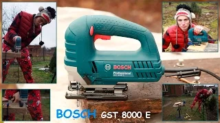 Лобзик BOSCH GST 8000 E - Обзор и Тест