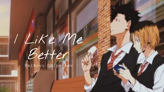 [AMV] Haikyuu!! - I Like Me Better