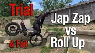 Jap Zap vs Roll Up (Trials Technique & Fail) 😂