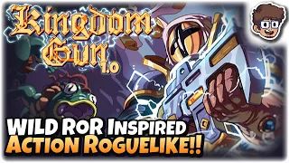 WILD Risk of Rain Inspired Action Roguelike! | Let's Try: Kingdom Gun [Full Version]