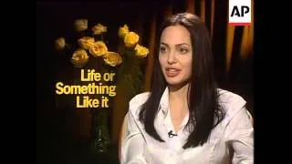 Life Or Something Like It, Angelina Jolie Stars In Romantic Comedy