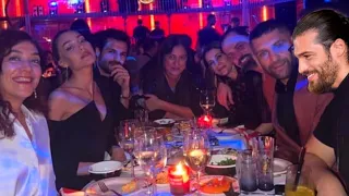 Can Yaman with his friends at night club💥