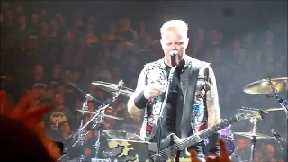 Concert Metallica Lyon Salle Tony Garnier ( extrait )