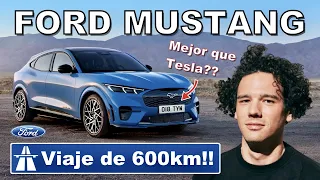 Viaje Barcelona-Bilbao: Prueba Ford Mustang Mach-E