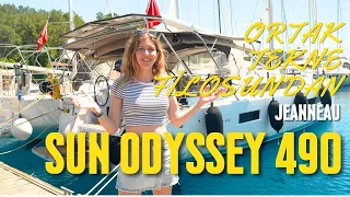 Ortak Tekne filosundan Jeanneau Sun Odyssey 490