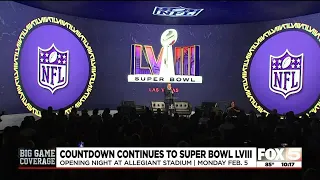Las Vegas Super Bowl event schedule released