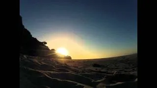 Timelapse Sunrise with gopro at Point Dume, Malibu