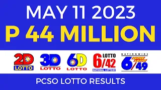 Lotto Result May 11 2023 9pm PCSO