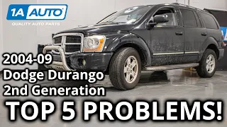 Top 5 Problems Dodge Durango SUV 2nd Generation 2004-09