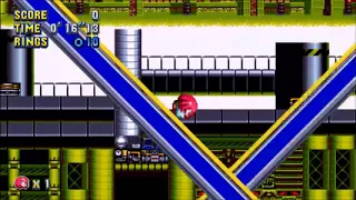 Sonic Mania (PC) - Chemical Plant 1 Knuckles: 34"62 (Speed Run)