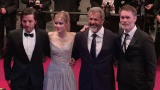 Mel Gibson, JeanFrancois Richet and more attends the Premiere of Blood Father at the Cannes Film Fes