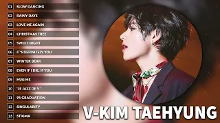 V(뷔) - KIM TAEHYUNG BTS PLAYLIST 2023 SOLO+COVER SONG - BTS V PLAYLIST 2023 UPDATED | 뷔 노래 모음