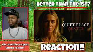 A Quiet Place Part 2 Final Trailer Extended 2021 Reaction