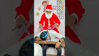 Santa Claus 🎅Chota jini 🤯🧞‍♂️ #youtubeshorts #ytshorts #school #shorts  ￼