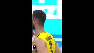 Georgios Papagiannis rocks the rim