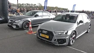 Audi RS4 Avant B9 2.9 V6 Biturbo vs Mercedes-AMG E63 S 4Matic+