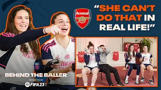 "SHE CAN'T DO THAT IN REAL LIFE!" 😂 ARSENAL PLAY 2v2 NO RULES FIFA23
