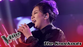 Uyanga.Z - "Breathin" | The Knock Out | The Voice of Mongolia 2022