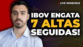 IBOVESPA SOBE E VAI A 110 MIL PONTOS | IRB (IRBR3) dispara 9% | Inflação nos EUA abaixo do esperado