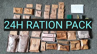NZ Army MRE 24h Ration pack