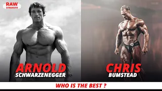 Arnold Schwarzenegger Vs Chris Bumstead (2020 Mr Olympia classic physique champion) comparison