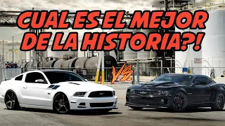 MUSTANG VS CAMARO I ¿Cual de estas LEYENDAS es mejor?